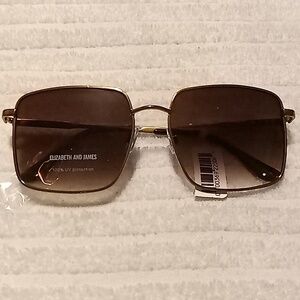 Elizabeth and James Gold Frame Sunglasses
